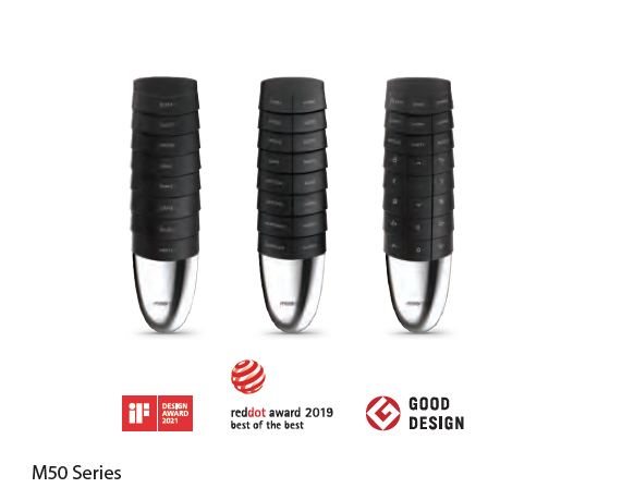 Moorgen M50 Series (Remote) — winner of iF Design, Red Dot, Good Design