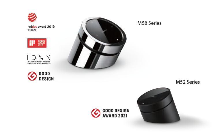 Moorgen M58 / M52 Series (Rotary) — winner of Red Dot, iF Design, IDEA, Good Design
