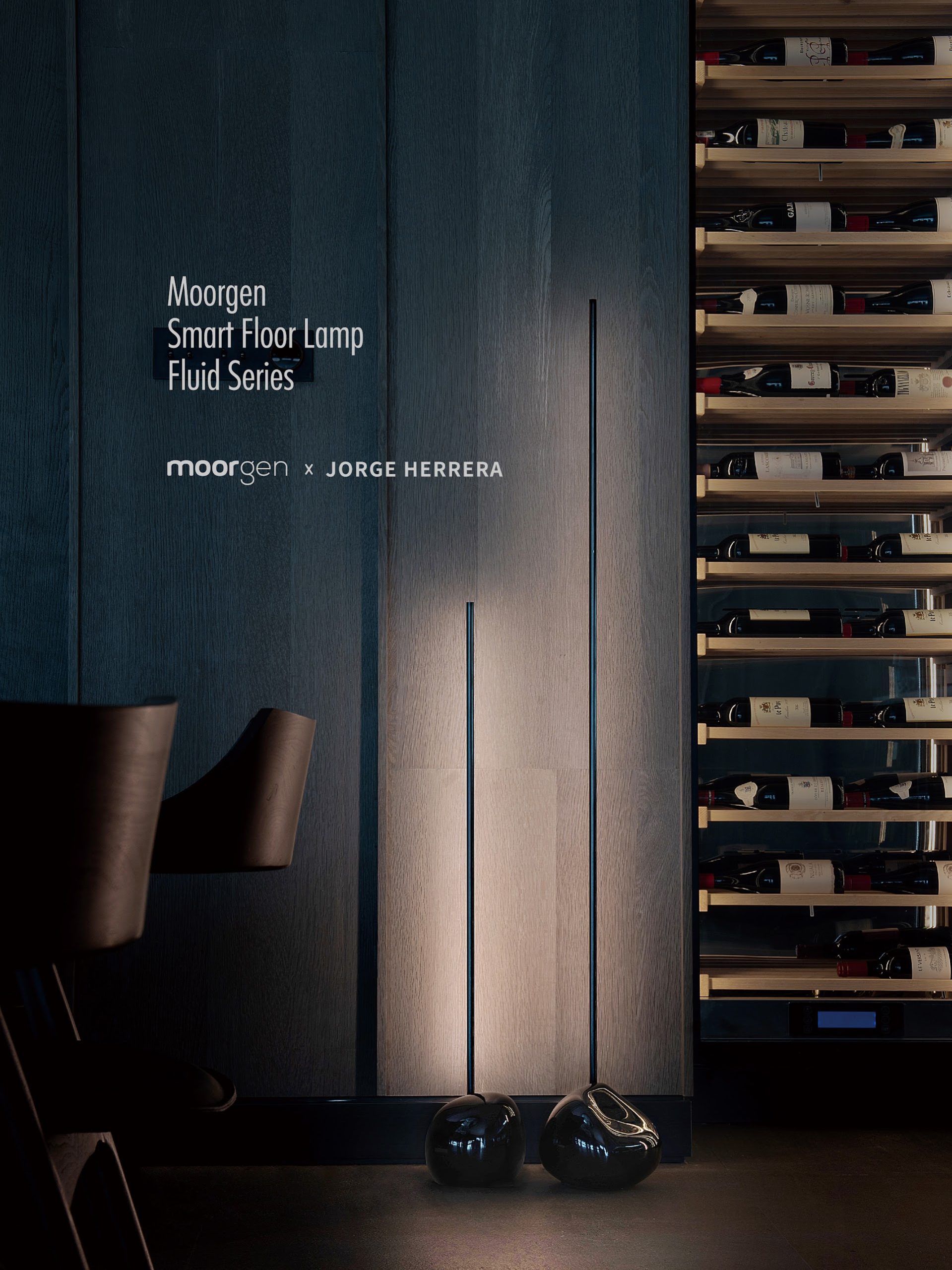 Moorgen Fluid Series floor lamp — moorgen × Jorge Herrera