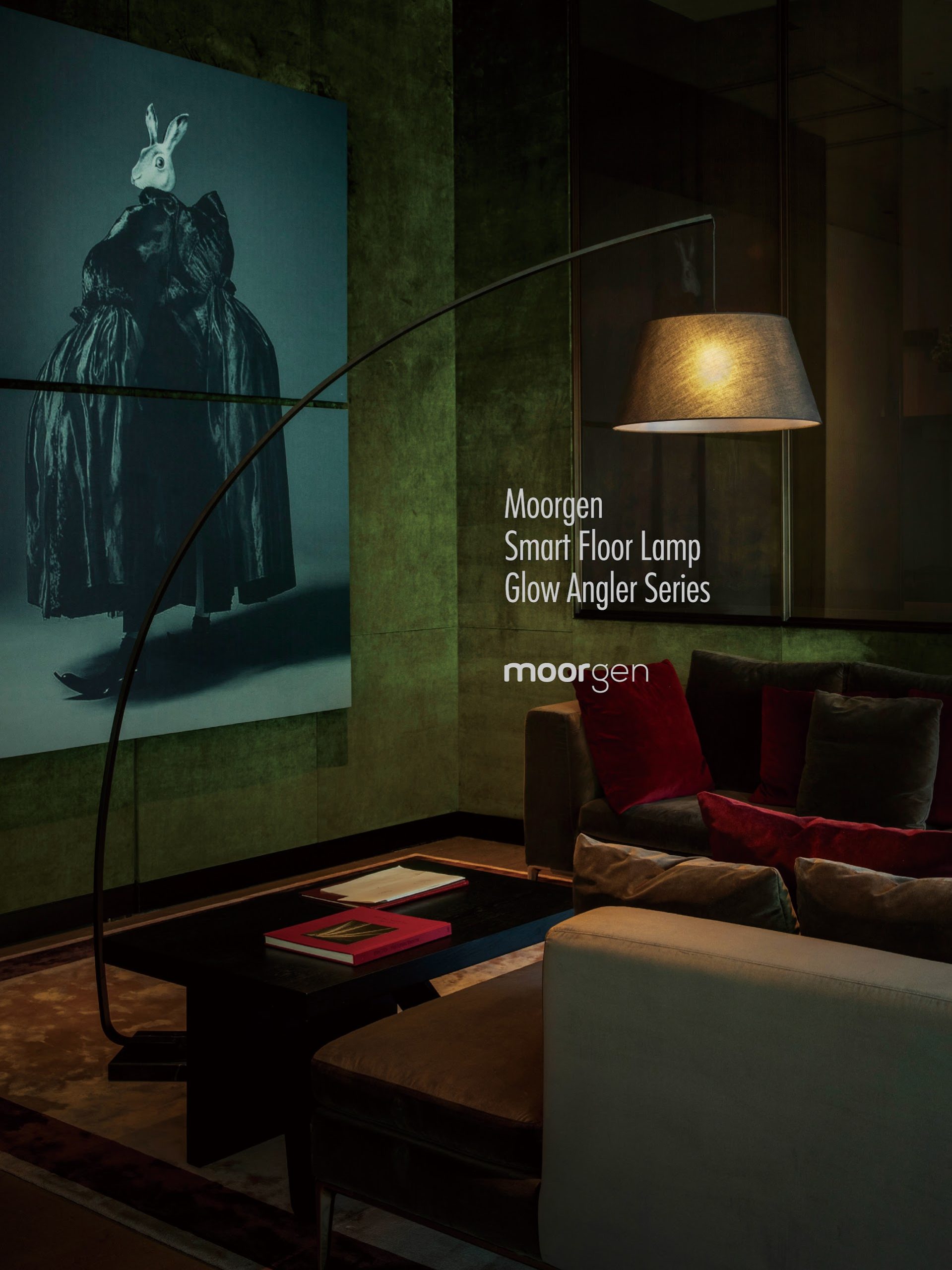 Moorgen Glow Angler Series floor lamp — moorgen