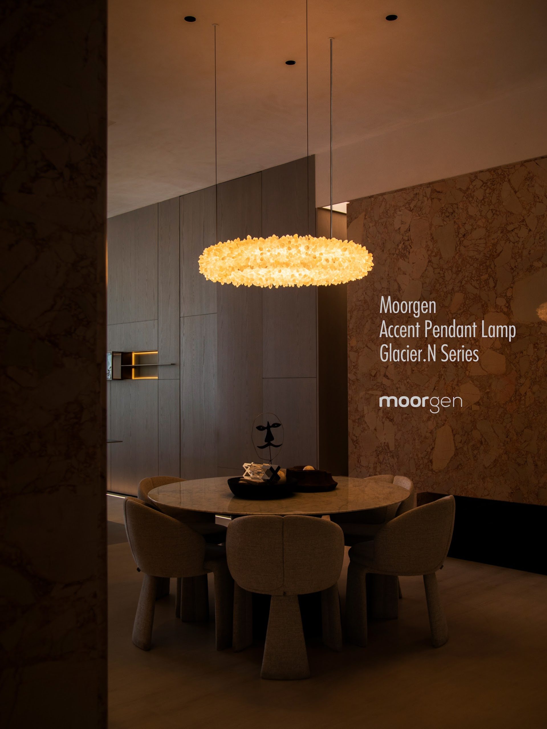 Moorgen Glacier.N Series pendant lamp — moorgen