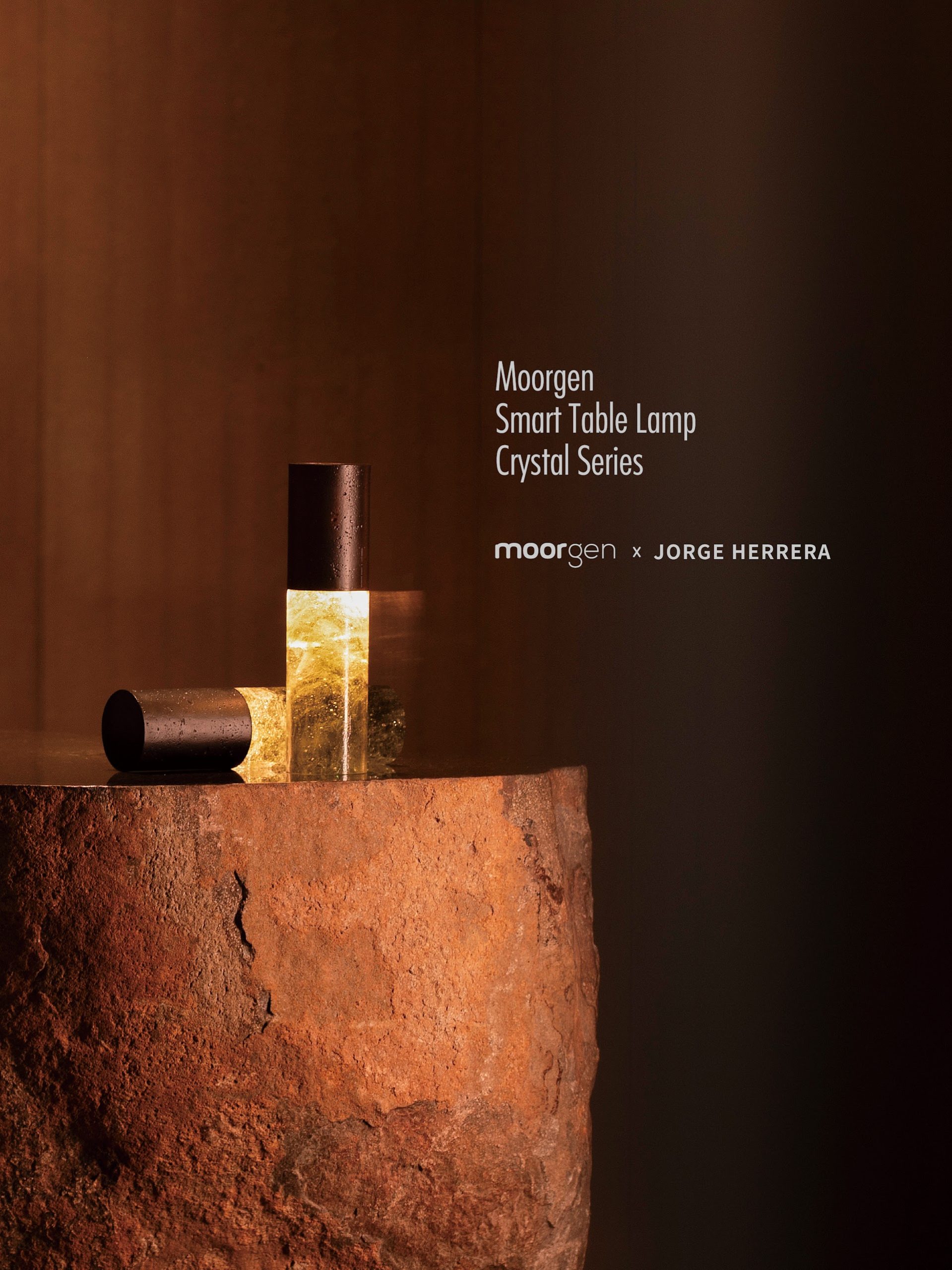 Moorgen Crystal Series table lamp — moorgen × Jorge Herrera