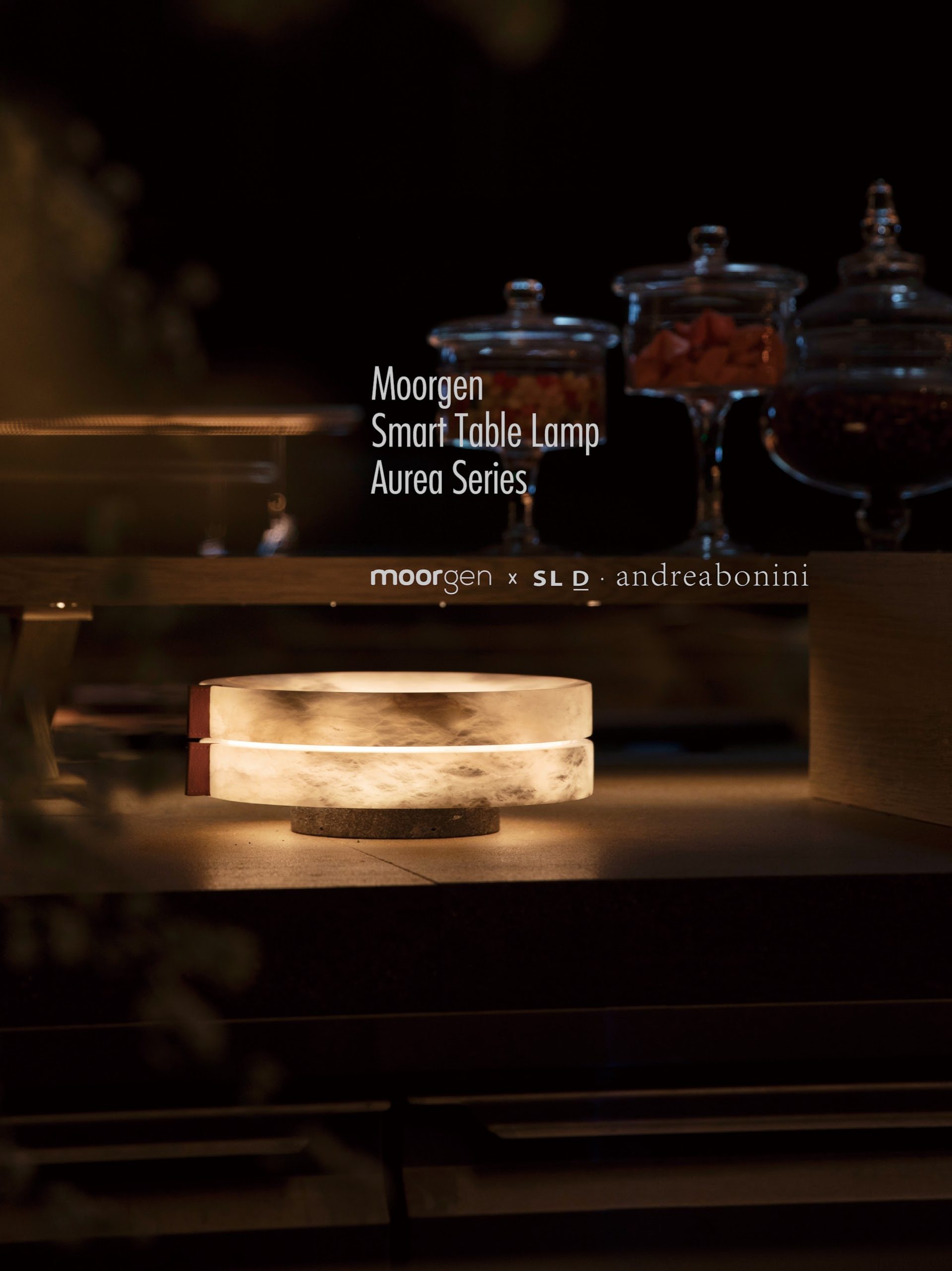 Moorgen Aurea Series table lamp — moorgen × SLD · andrea bonini