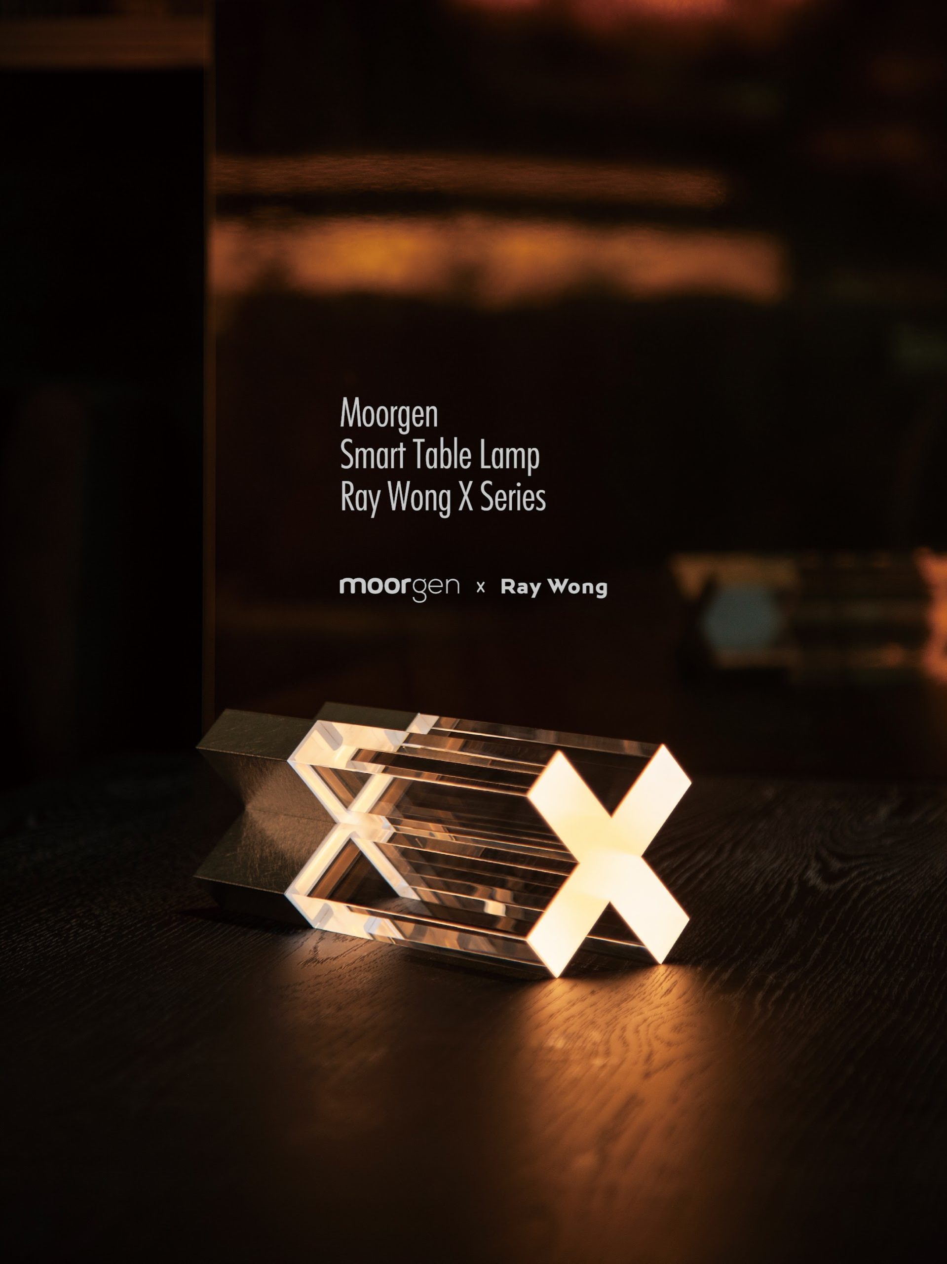 Moorgen Ray Wong X Series table lamp — moorgen × Ray Wong