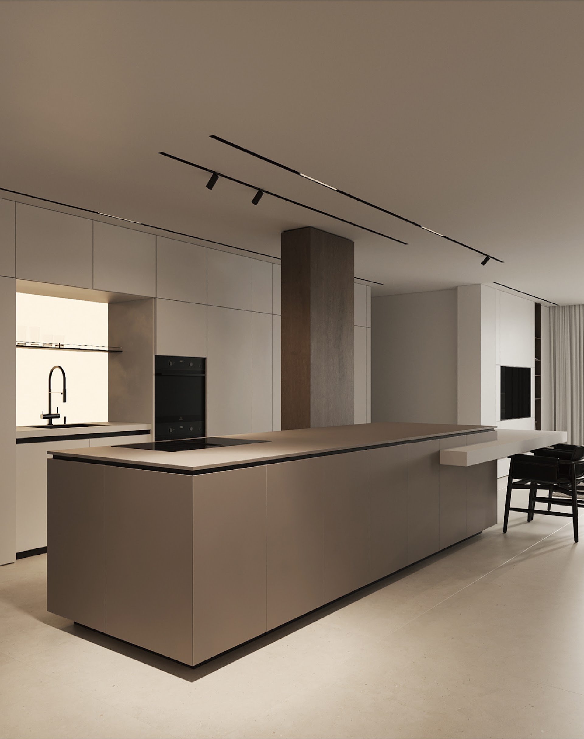 Moorgen Hepburn architectural light — scene view