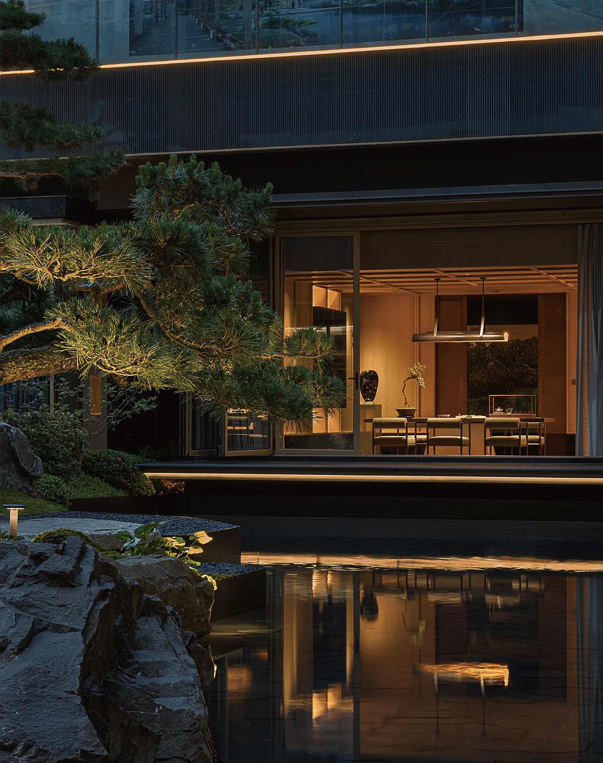 Moorgen Barton Outdoor architectural light — scene view
