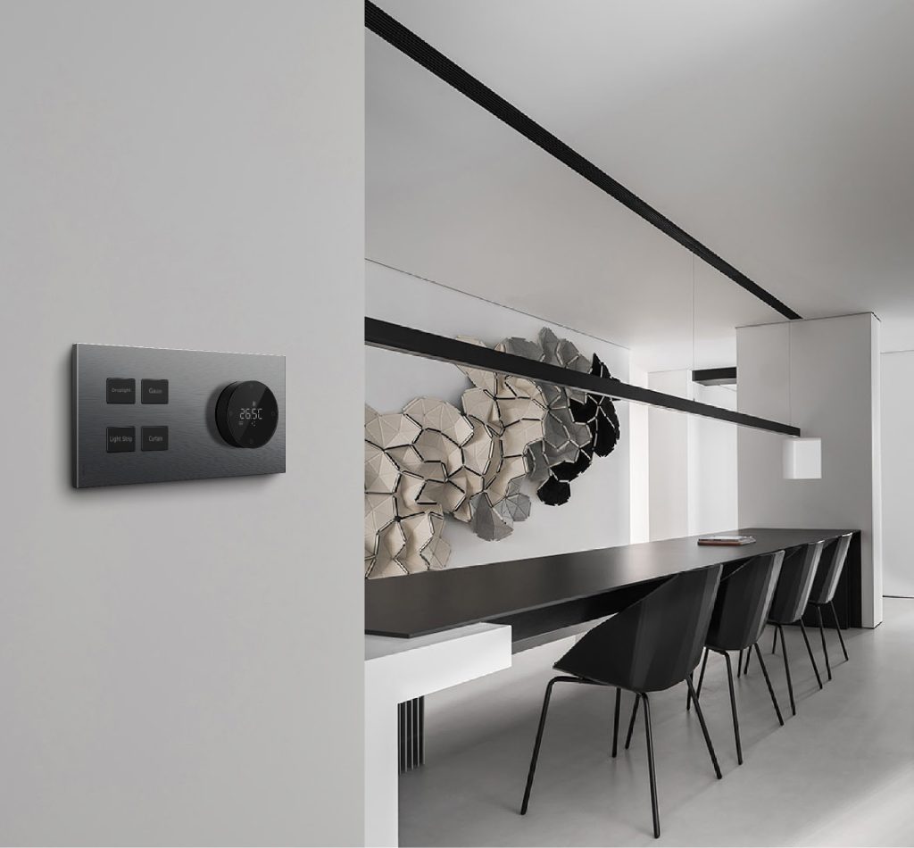 Moorgen London Series smart panel — Hotel Collection